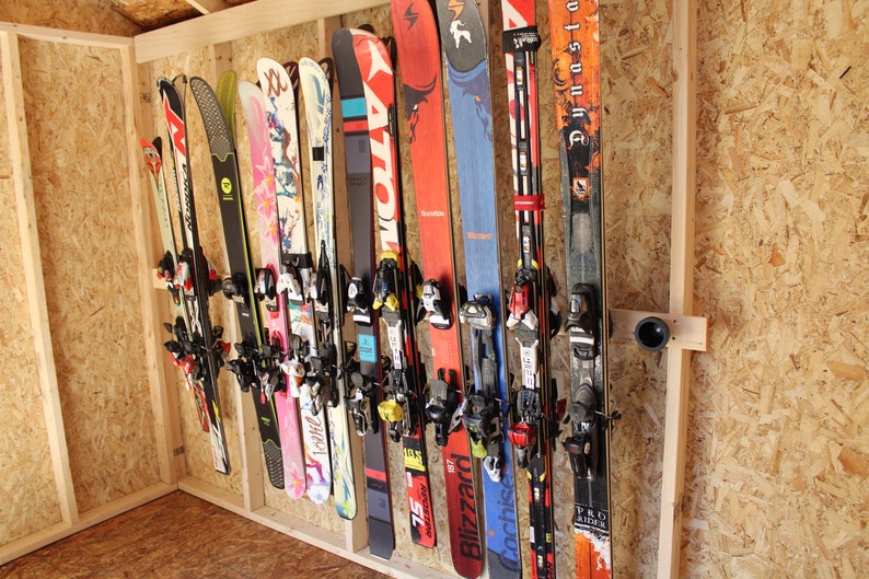 Button Ski Hanger, Single, To Build Your Own Button Ski Rack® image 8