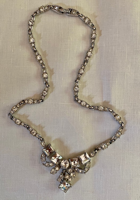 Bogoff Rhinestone Necklace - image 5