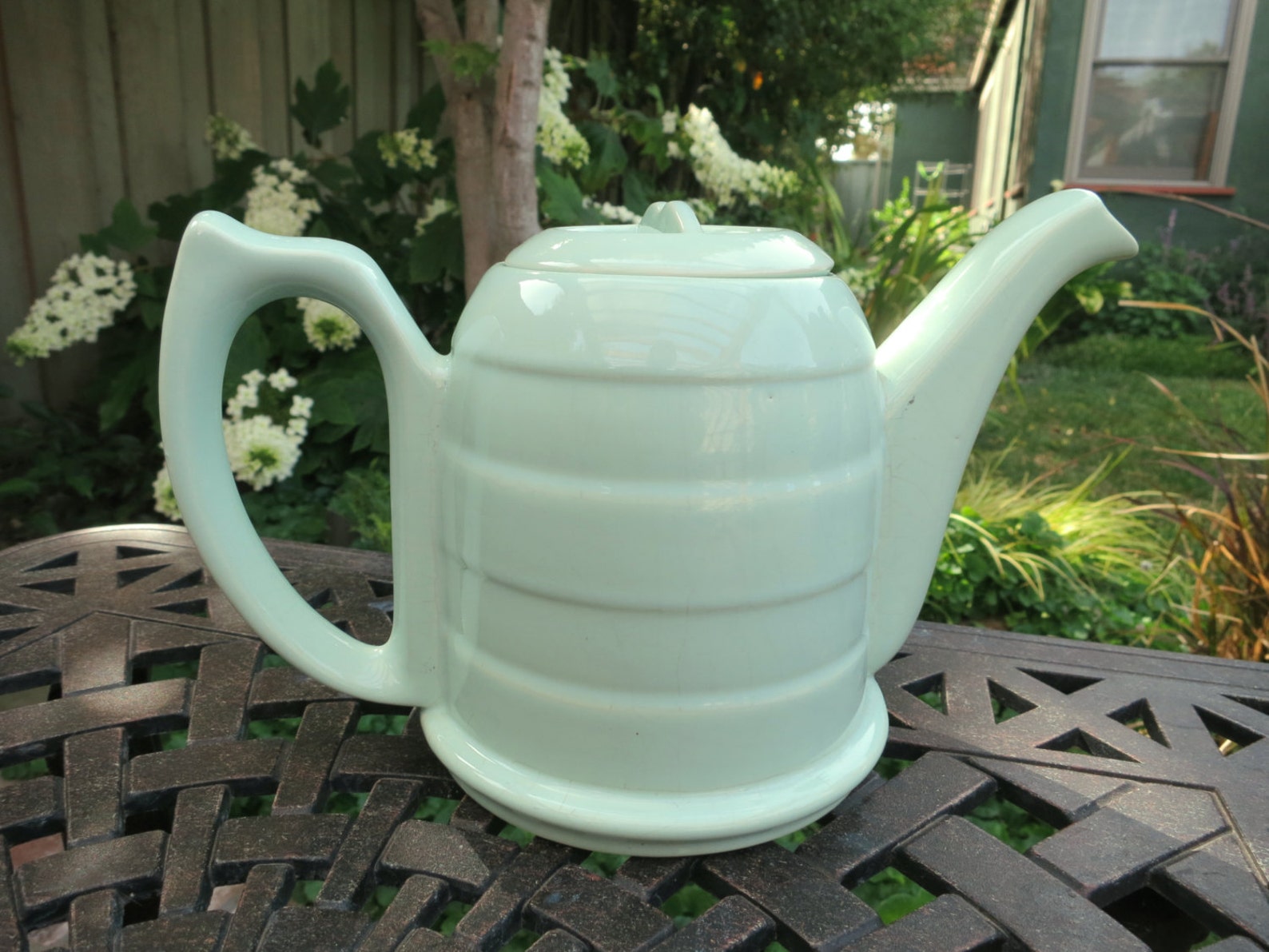 English EVERHOT Teapot DESIGN 877448 Green Beehive Teapot Etsy