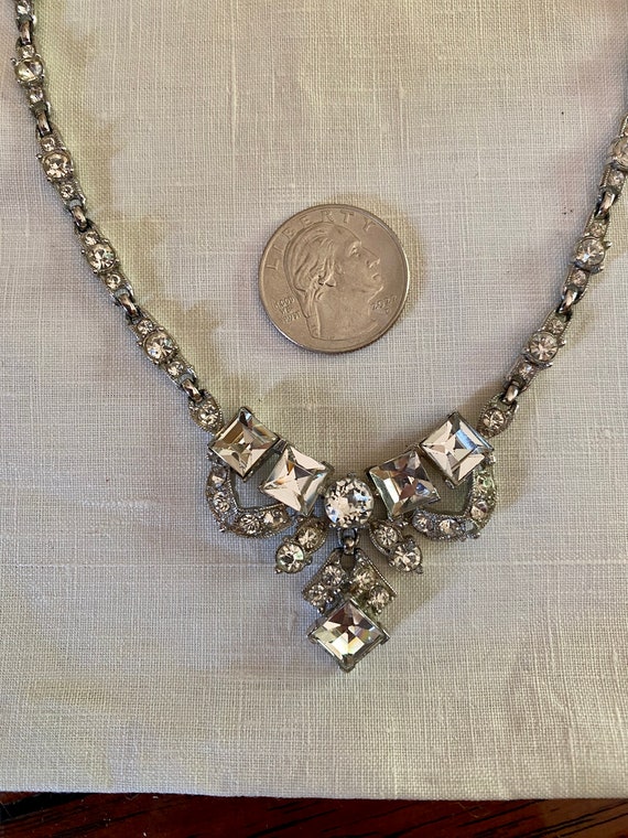 Bogoff Rhinestone Necklace - image 2