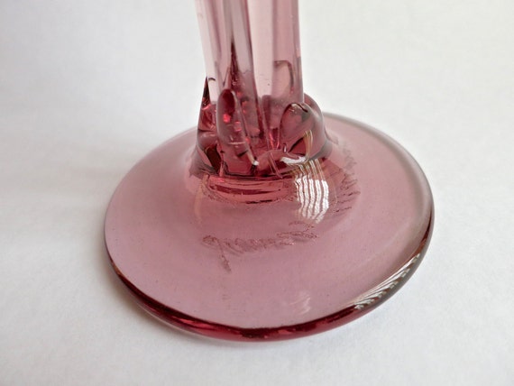 James Wayne Studio Art Glass, Lover's Goblet, Wedding Toast Glass, Hand  Blown Glass 