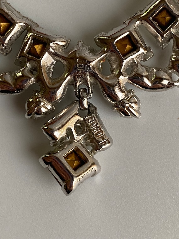 Bogoff Rhinestone Necklace - image 10