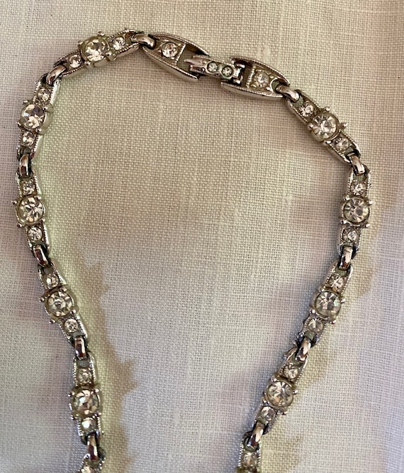 Bogoff Rhinestone Necklace - image 6