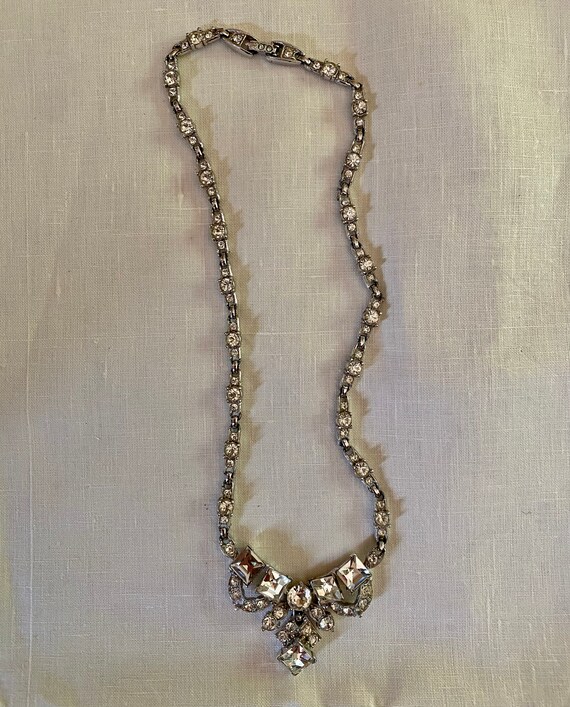 Bogoff Rhinestone Necklace - image 3