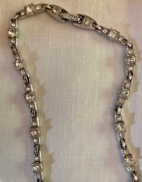 Bogoff Rhinestone Necklace - image 7