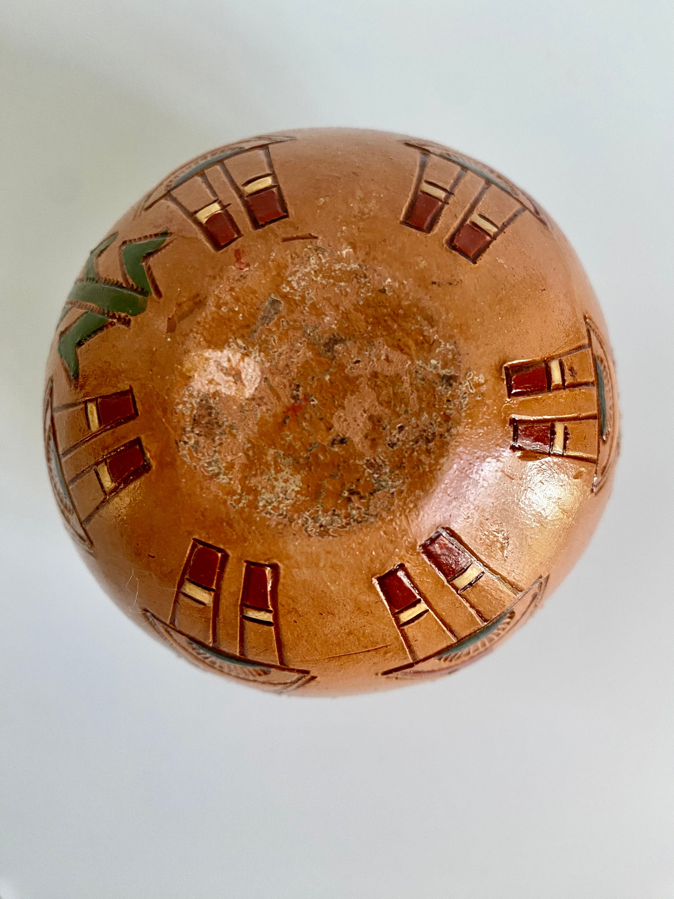 ピーチ Ken and Irene White Navajo Seed Pot - Etsy Denmark