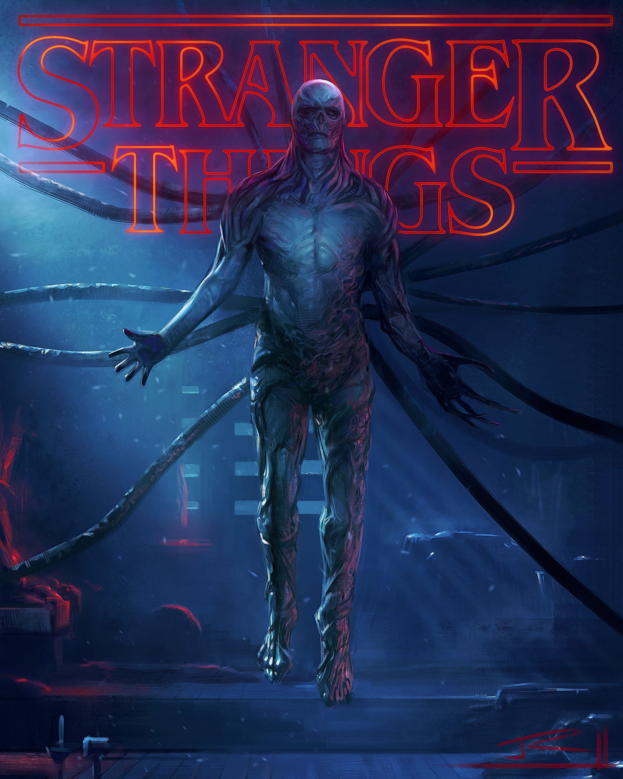 Stranger Things Vecna Art Print Etsy Stranger Things Vecna Art Print Etsy