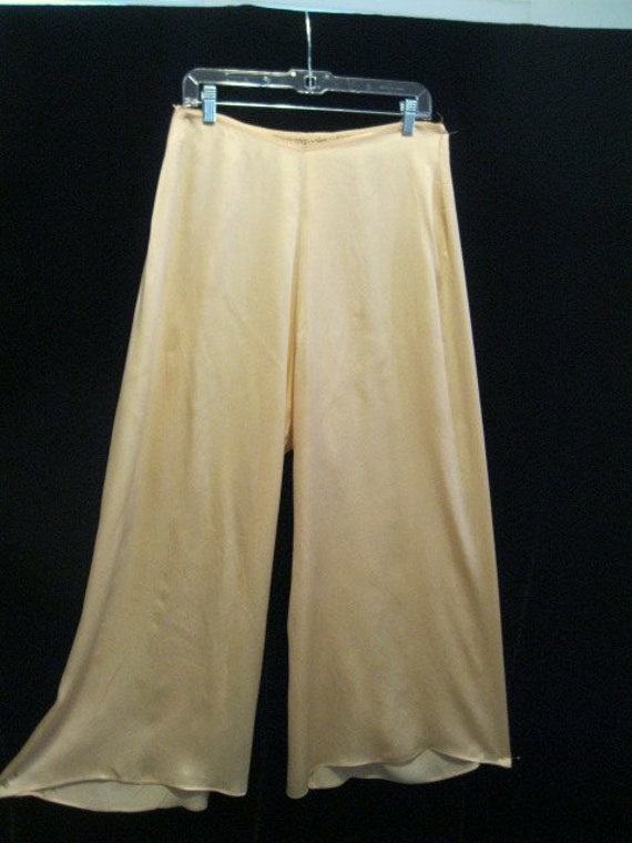 Vintage 1930s HOLLYWOOD GLAM Silk Rayon PAJAMA Lo… - image 8