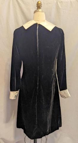 60’s Mod Mini Dress Wednesday Addams main image 0