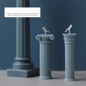 1 PCS Roma Column Mold/ Silicone Candle Mold/ Plaster Mold/ DIY Candle Mold Candle Craft 103561