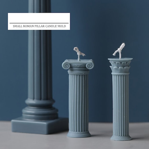 1 PCS Roma Column Mold/ Silicone Candle Mold/ Plaster Mold/ DIY Candle Mold Candle Craft 103561