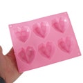 6-Cavity Heart Shape Silicone Chocolate Mold Silicone Plaster Mold Resin Mold 10345850 product logo