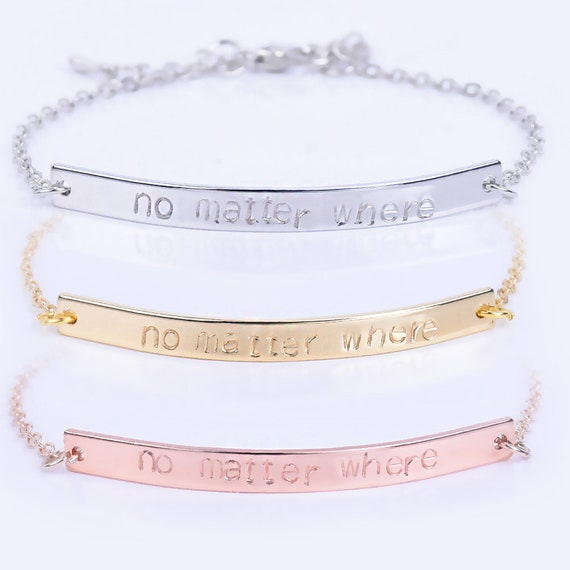 mothers day engraved bracelet