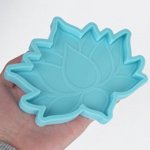 1 piece Lotus Flower Coaster Mold Silicone Coaster Mold DIY Coaster For Gift 10342950