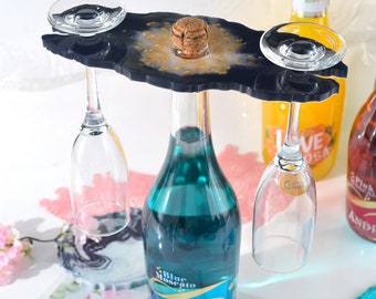 1 Piece Irregular clear silicone mold Wine Holder Mold Resin Wine Rack Mold Epoxy Resin Craft 10343951