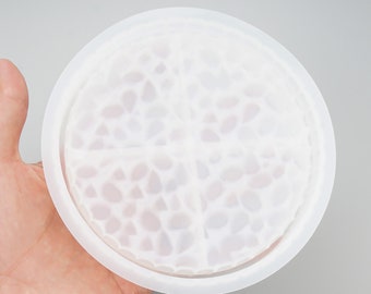 1 pc Shiny Crystal Crushed Diamond Serving Tray Plate Silicone Resin Mold- Silicone Mold for Resin- Home Decor Tray 103981