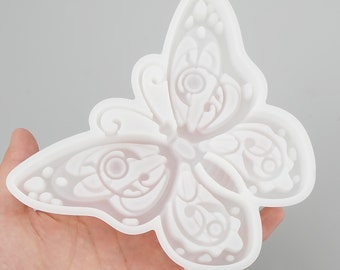Stampo in silicone per farfalla 3D, stampo in resina epossidica, stampo per farfalla grande- stampo in resina-stampo per arte della parete a farfalla-stampo animale marino