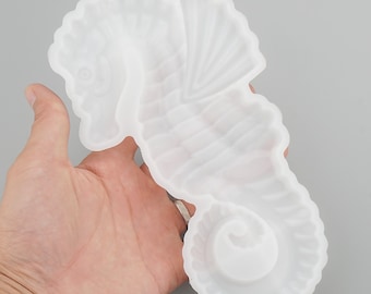 3D Hippocampus Silicone Mold,Epoxy Resin Mold,Large Hippocampus Mold-Seahorse Resin Mold-Sea Horse Wall Art Mold-Marine Animal Mold