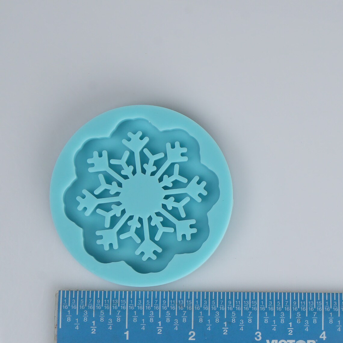 1 Piece Blue Silicone Mold Snowflake Mold Christmas Ornament Etsy