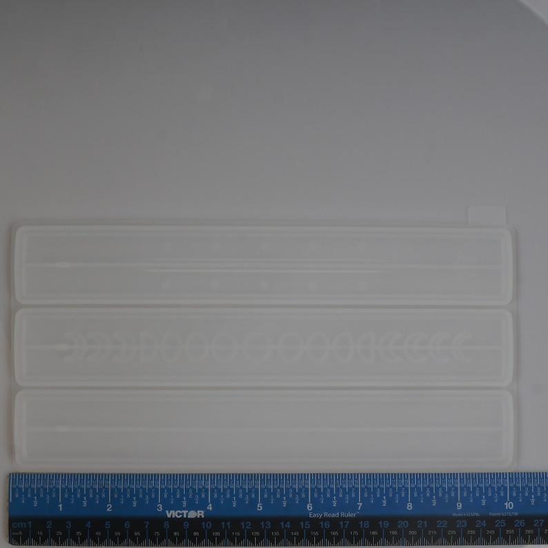 Long Strip Incense Burner Mold Moon and Star Incense Holder Mold 103551 1 pc Silicone Incense Stick Holder Mold