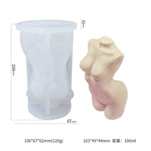 3D Body Mold Female Woman Body Mold DIY Candle Resin Epoxy Mold Clay Mold Soap Mold Plaster Mold 10349150