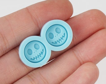 Smile Face Silicone Earring Mold | Resin Mold | Epoxy Mold | Silicone Mold 10354061