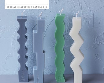 1 PCS Silicone Candle Mold, Geometric Shaped Candle Mold, DIY Resin Candle Mold 103559