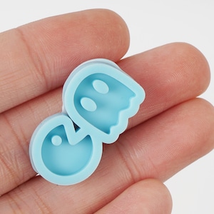 Mini Ghost Silicone Boucle d’oreille Moule | Moule en résine | Moule Époxy | Moule en silicone 10354060