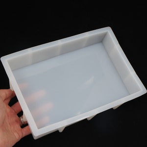 1 pc Large Rectangle clear silicone mold DIY Resin Mold For Home Decor 10393354