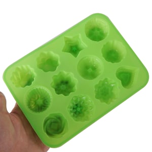 12-Cavity Silicone Cake Mold DIY Chocolate Mold Moon Cake Mold Resin Baking Tool 10344350