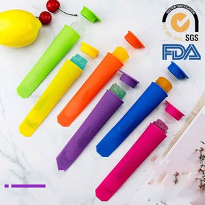 1 peça molde de silicone picolé feito à mão molde de gelo pop molde de vara de gelo diy picolé resina epóxi molde lolly 103472
