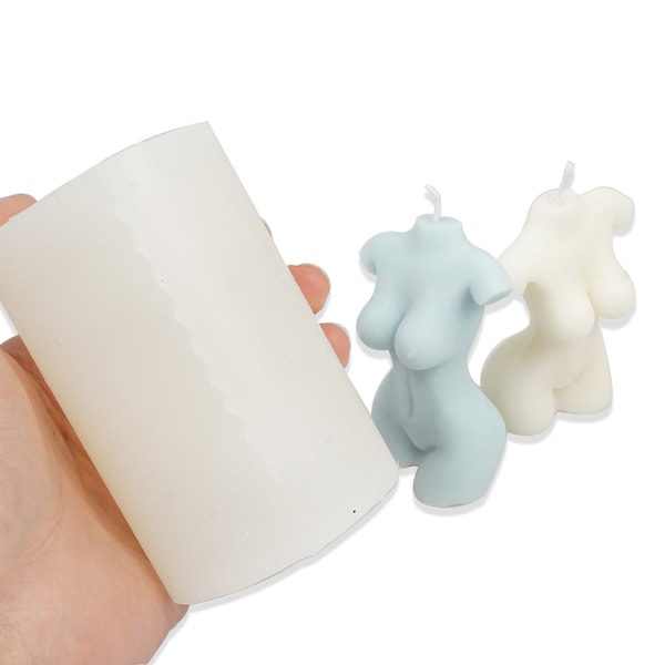3D vrouw lichaam schimmel gebogen vrouwelijke torso schimmel diy kaars schimmel gips schimmel zeep schimmel 10362650