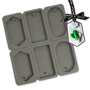 6-Cavity Silicone Aroma Wax Mold, Fragrance Plaster Aroma Mold, Plaster Mold, Soap Mold 10359550