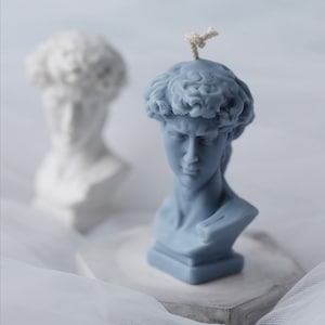 1 PCS &quot;David&quot; Figure Aroma Silicone Candle Mold /Plaster Mold/DIY Candle Mold Candle Craft 10356050