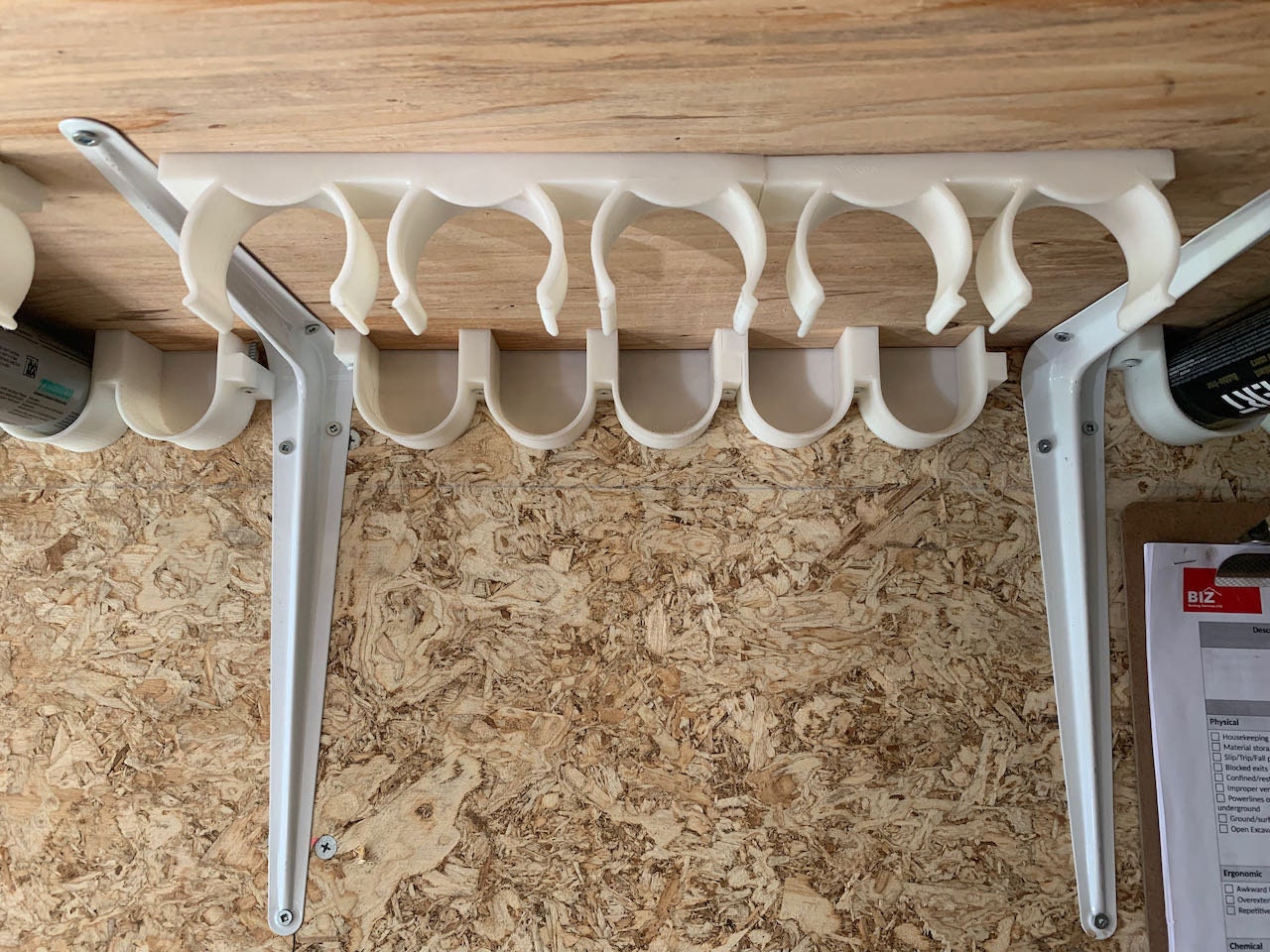 Caulk, Silicone Tube Storage Organizer. Perfect for Vans, Trailers