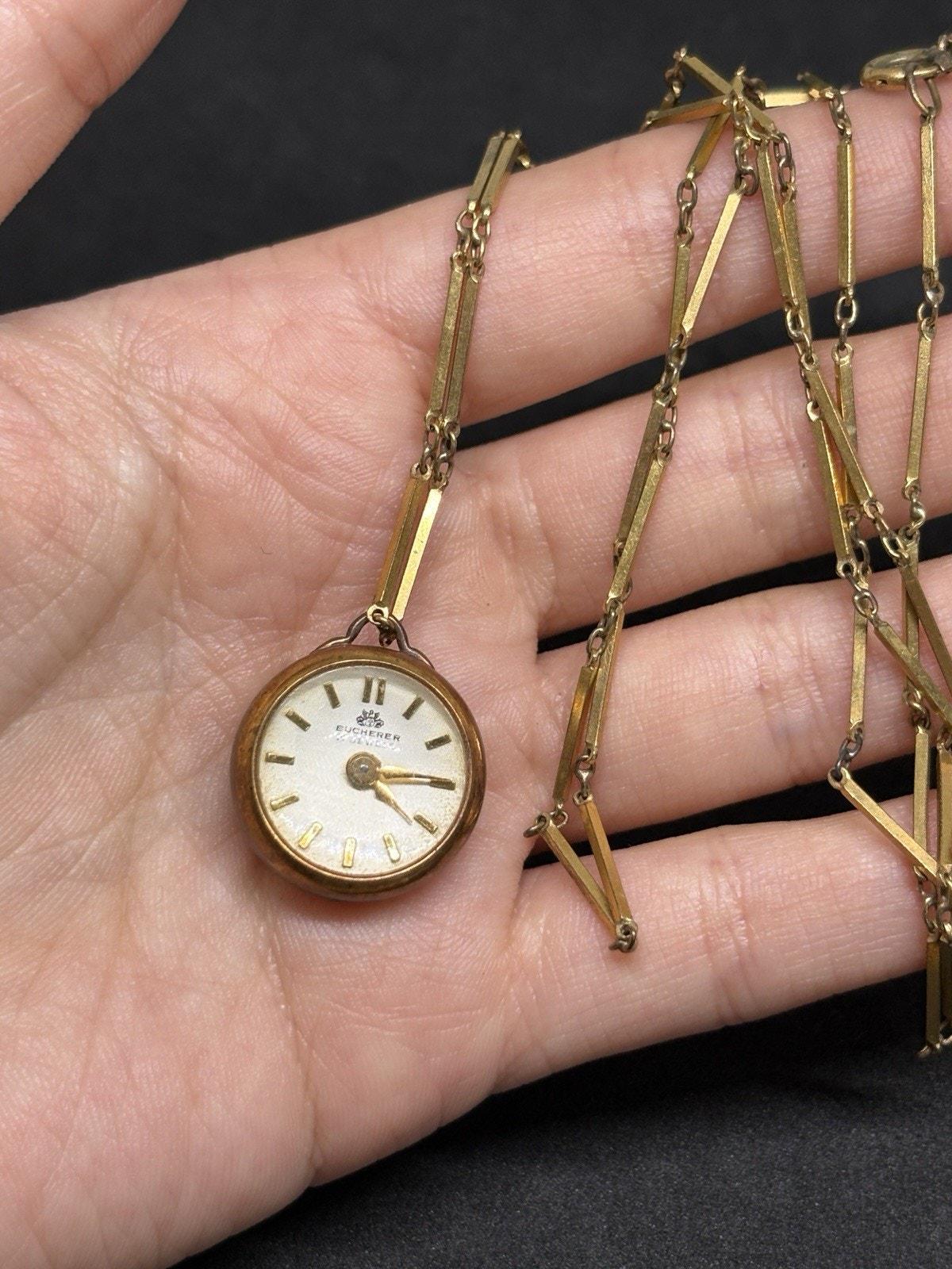 Bucherer Pendant Watch - Etsy