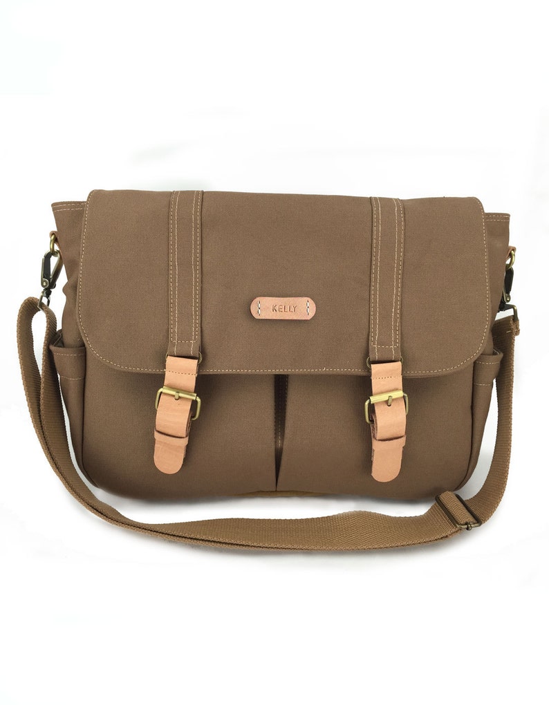 personalized canvas laptop bags
