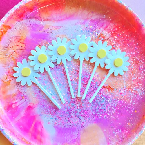 Acrylic Half Sun Cupcake Toppers First Trip Around the Sun Etsy