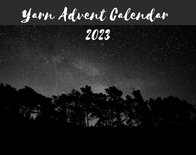 Yarn Advent Calendar 2023 Advent Calendar 24 Days PREORDER Etsy