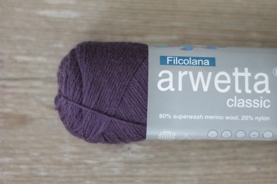 Filcolana Arwetta Classic 50g 4ply Sock yarn Color 245 Bordeaux