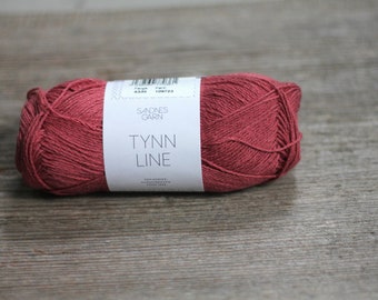 Sandnes Garn LINE Cotton and Linen With Viscose Yarn 50 - Etsy Denmark
