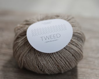 Sandnes Garn TWEED RECYCLED lã extra fina reciclada e caxemira