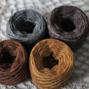 MARUMA Garne 100% Wollgarn 6/2 Schurwolle Stulpenwolle Sockengarn 2fach Naturgarn