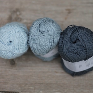 Sandnes Garn LINE cotton and linen with viscose yarn 50gr color 5930 6531 6061