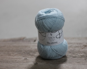 Filcolana Saga 50g 100% virgin wool Color 301 Hoarfrost
