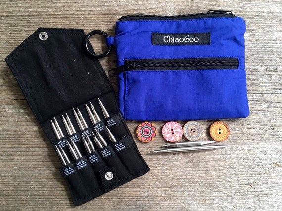 Chiaogoo Twist SHORTIES Set S 5cm and 8cm 2'' and 3'' Interchangeable  Needle Set 3.5-5 Mm 