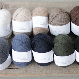 Knitting for Olive No Waste wool