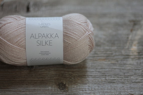 instans Forberedelse inaktive Sandnes Garn Alpakka Silke Fingering Weight Alpaca Wool With - Etsy Denmark
