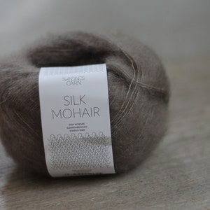 Sandnes Garn Silk mohair yarn with wool and silk 50g Color 3161
