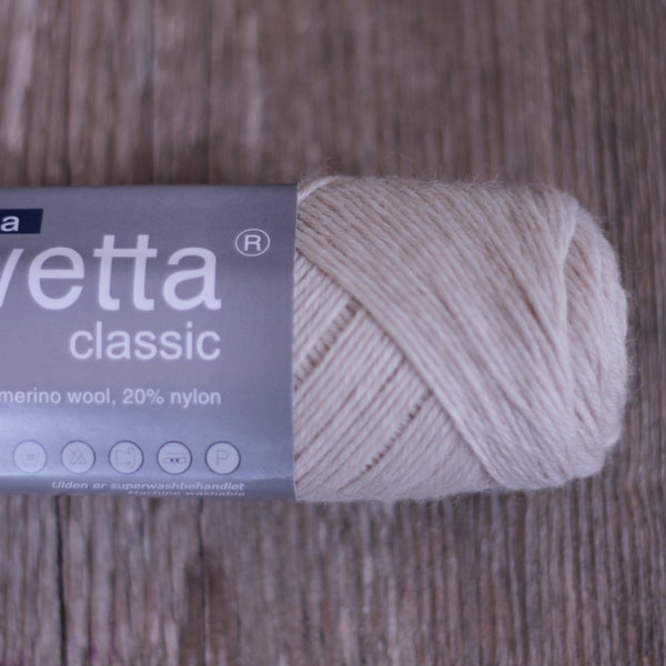 Filcolana Arwetta Classic 50g 4ply Sock yarn Color 977 Marzipan (melange)